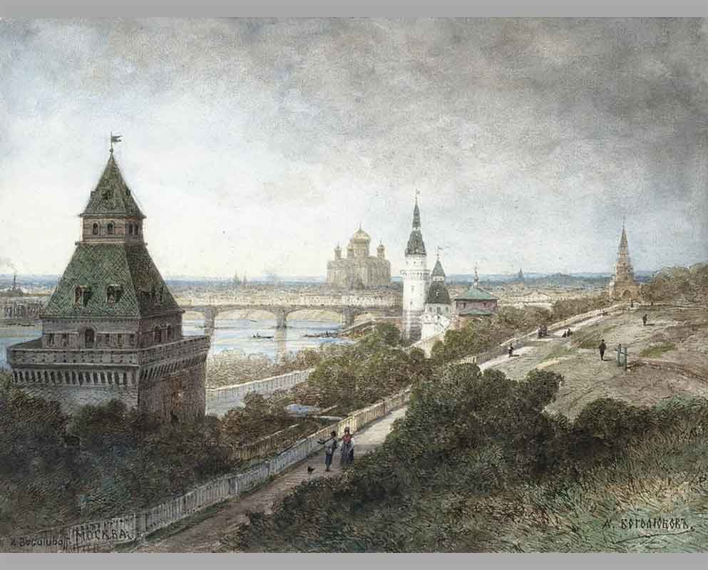 17 Вид Москвы