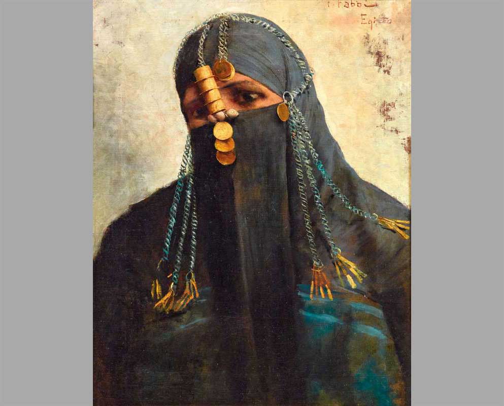 30 Египетская женщина в чадре