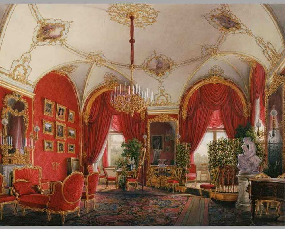 24 Интерьер Зимнего дворца, угловая комната