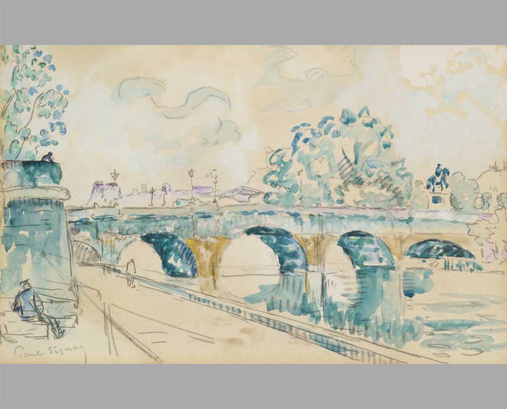 73 Париж, мост Пон-Нёф