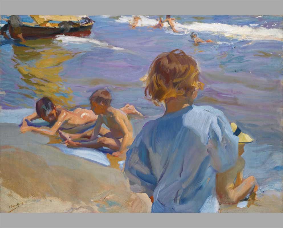 6 Дети на пляже, Валенсия