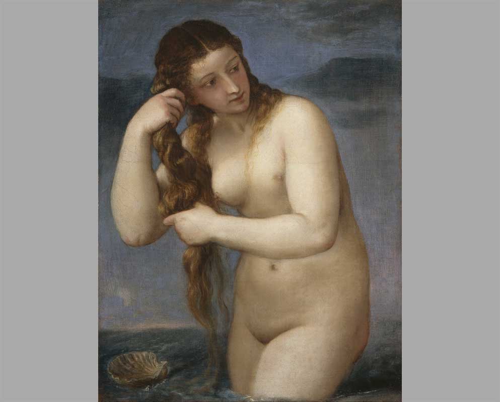 27 Венера идущая от моря ( «Венера Анадиомена»)
