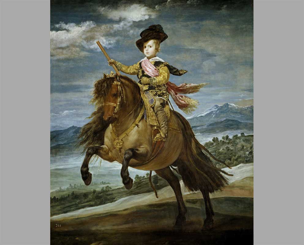 51 Конный портрет принца Бальтазара Карлоса