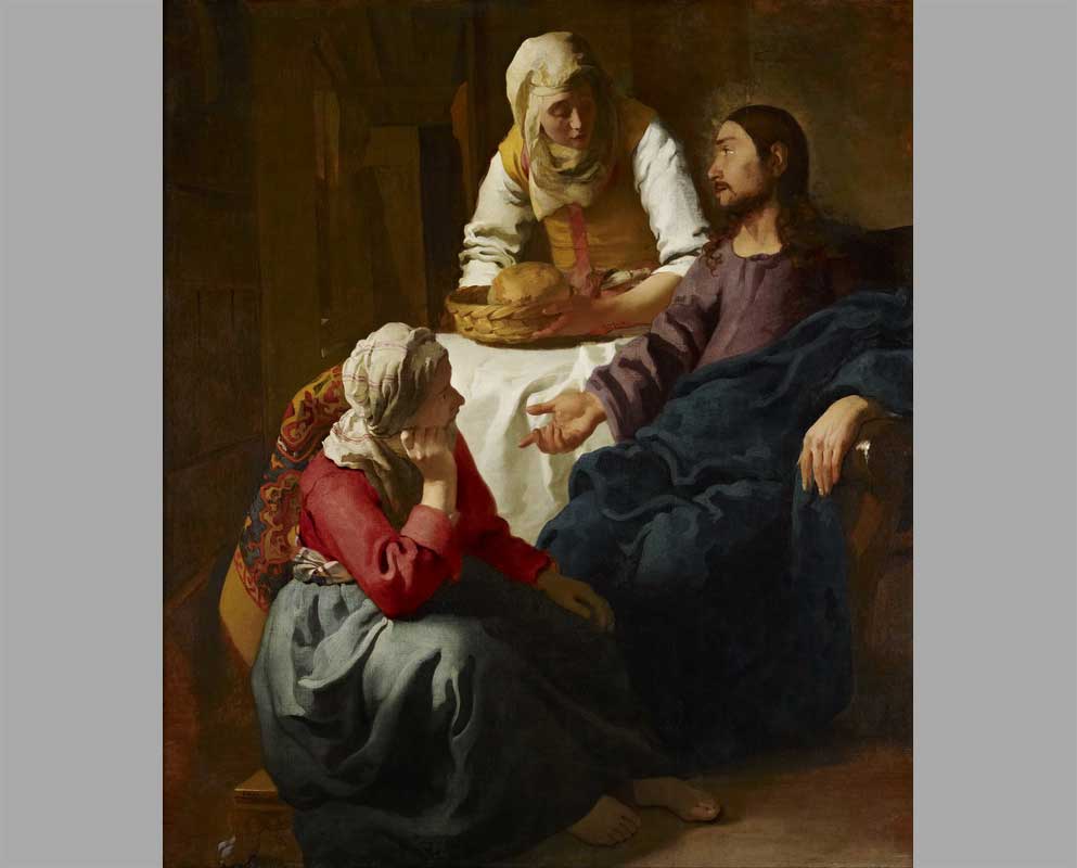 14 Христос в доме Марфы и Марии
