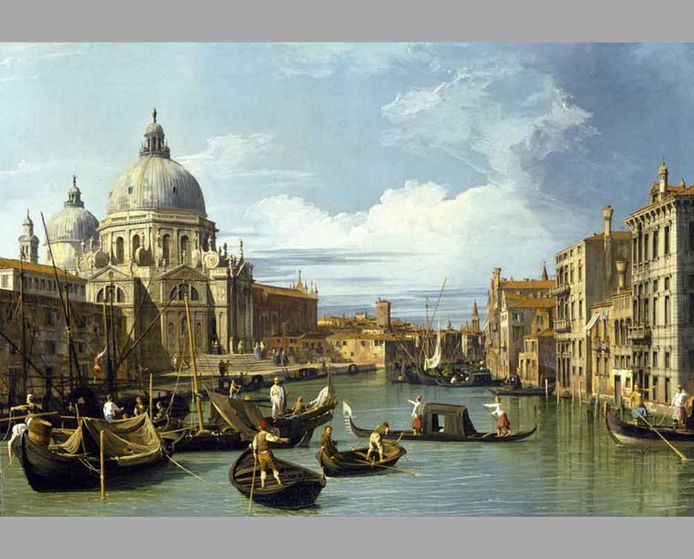 14 Джованни Антонио Каналетто Вход в Большой канал, Венеция