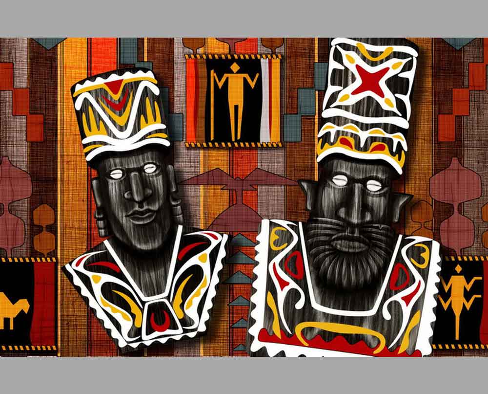 47 Автор неизвестен Африканские маски