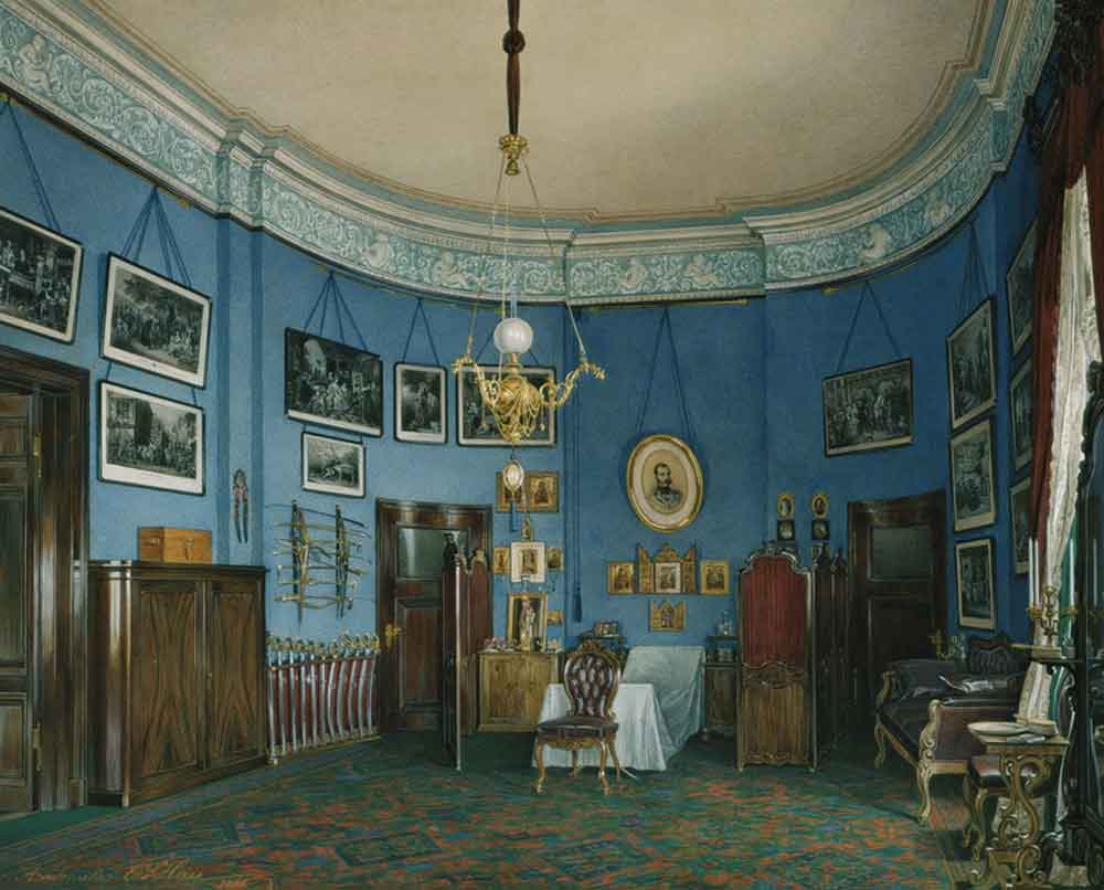 16 Эдуард Гау Спальня Великого князя Николая, малый Эрмитаж