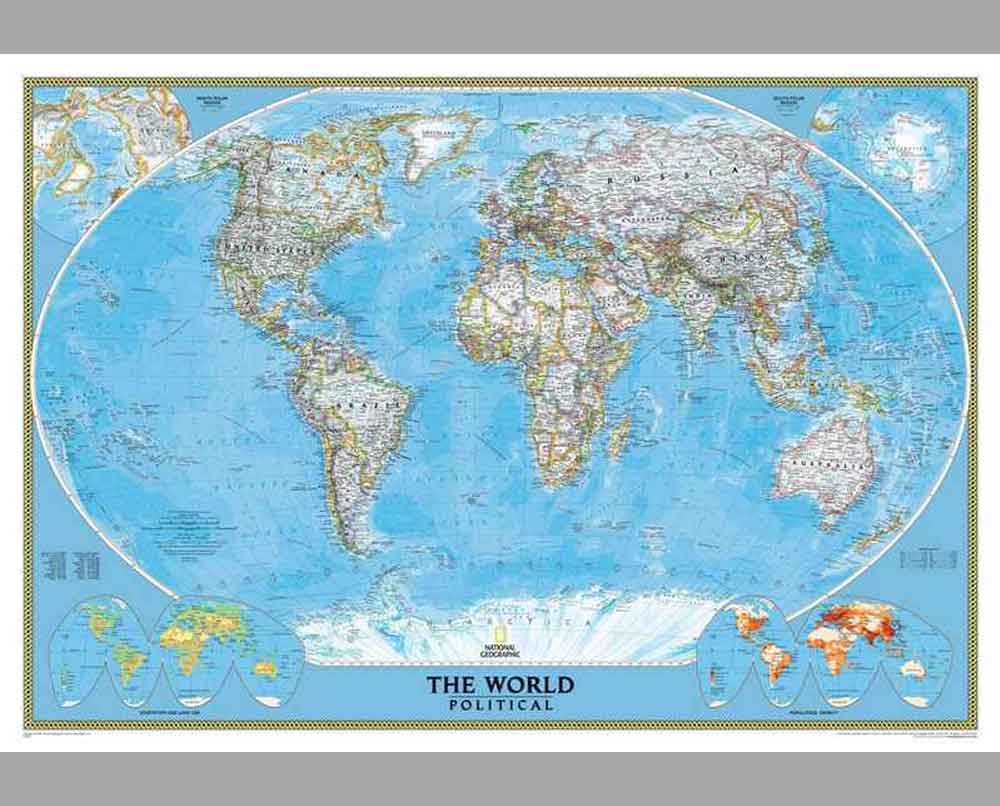 20 Современная карта мира 1