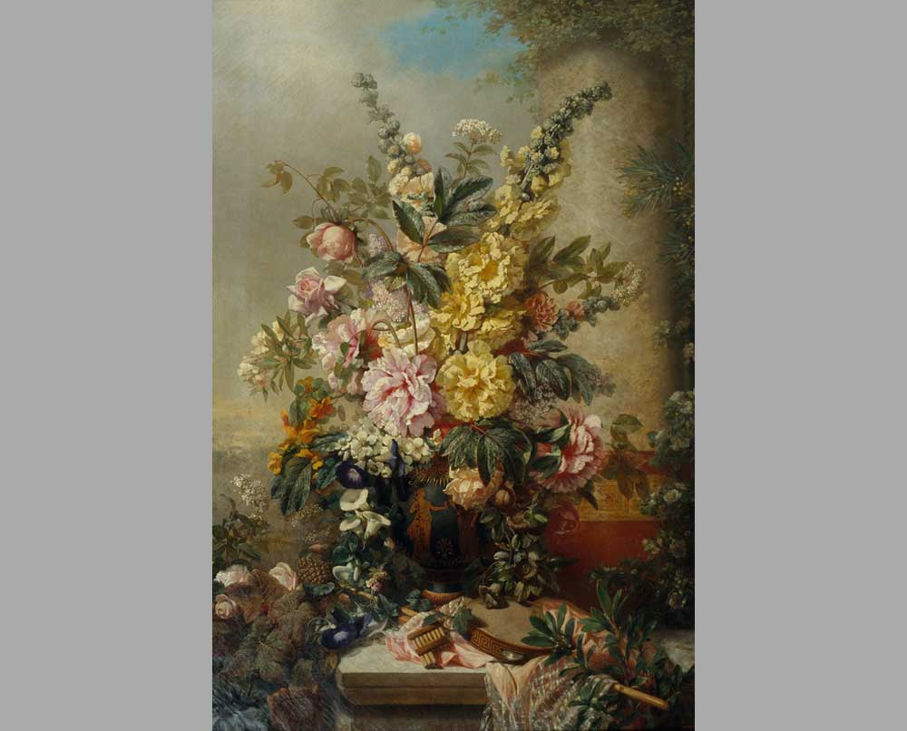 28 Йозеп Мирабент Большая ваза с цветами