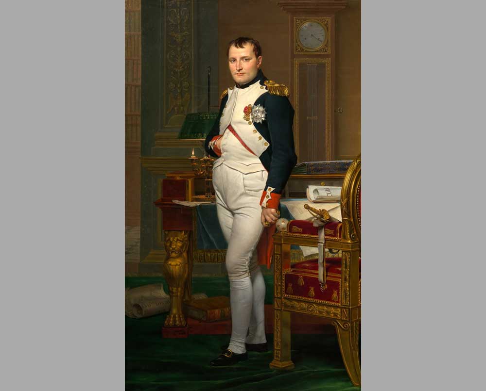 37 Жак Луис Давид Император Наполеон в кабинете в Тюильри