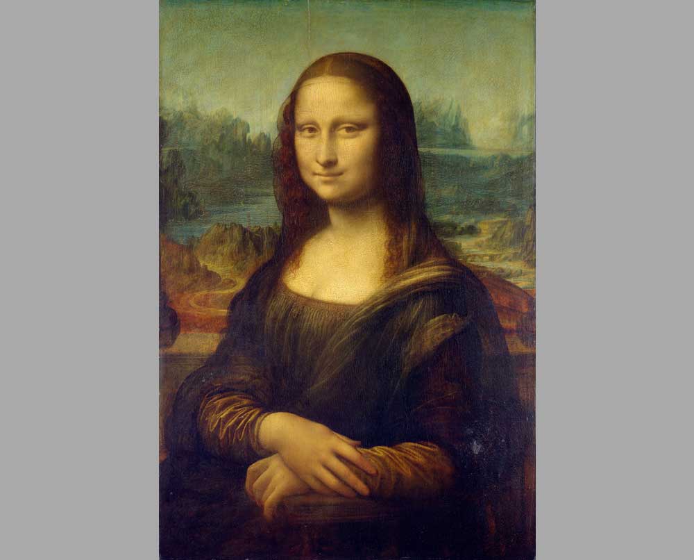 76 Леонардо да Винчи Мона Лиза
